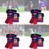 Fc Barcelona Vintage Voetbalshirt Set Met Ademende Modal Mix Voor Kinderen Sport