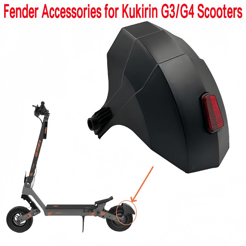 1Pcs Electric Scooter Rear Wheel Fender Mudguard Wheel for KUGOO Kukirin G3 G4 Kickscooter Replacement Accessories Parts