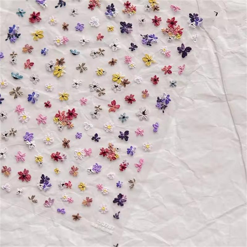 1PCS French Jelly Nail Stickers Dreamy Bubble Meteor Butterfly Star Moon Self Adhesive Stickers For Nail DIY Nail Art Decoration