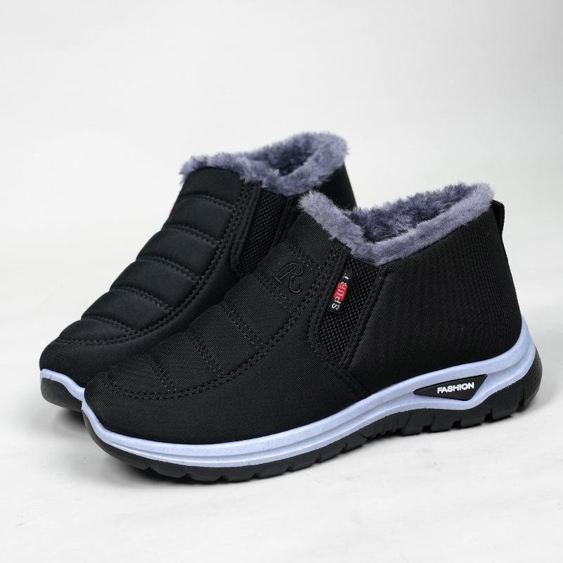 Winter New Cotton Boots Thickened Warm Boots Waterproof and Non-slip Men's and Women's Snow Boots Cotton Boots