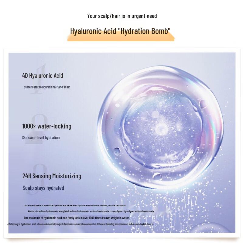 Ziyuan Silicone-Free Hyaluronic Acid Volumizing Shampoo