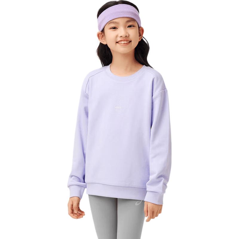 Asics Youth Unisex Long-Sleeve Basic Sweatshirt