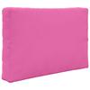 Outdoor Sofa Cushions 3 Pcs Pink Polyester