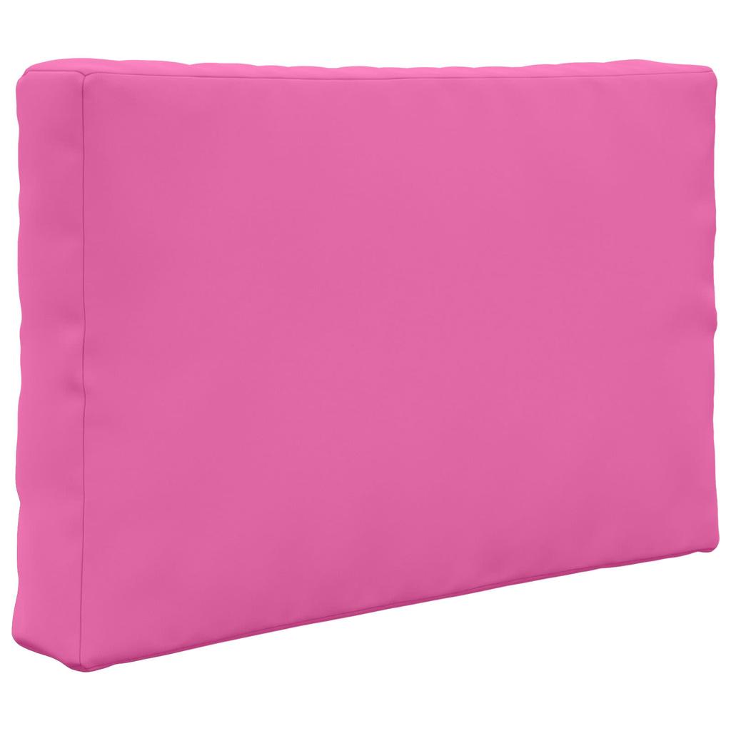 Outdoor Sofa Cushions 3 Pcs Pink Polyester