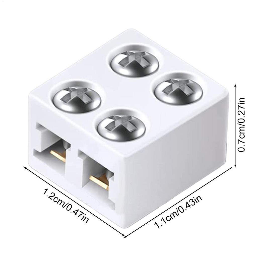 8mm LED Light Strip Connectors Sturdy LED Connector User-Friendly LED Connector Versatile LED Strip Light Connectors LED Light
