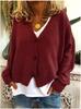 2023 Autumn/Winter Women's Casual Loose Knit Cardigan Sweater