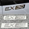 EX40 EX30 For Volvo EX40 EX30 Styling Accessories  Rear Trunk Tail  Sticker Emblem Deca