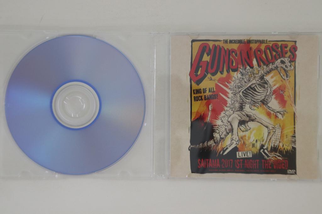 DVD GUNS N' ROSES - Saitama 2017 1st Night The Video NONE NONE Japan Metal Used