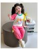 Girls' Summer Set 2026 New Fashionable Children's Short Sleeved Girl Baby Summer Dress Cat Leisure Summer