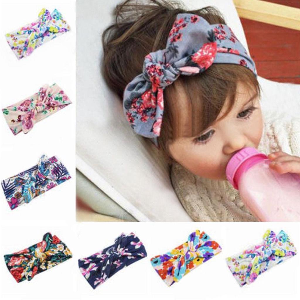 Chaud pour bébé mignon enfants Bow Bandeau Turban Noeud Lapin Bandeau Coiffure Chaud pour bébé mignon enfants Bow Bandeau Turban Noeud Lapin Bandeau Coiffure