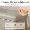 Storage Shoe Changing Stool - 2-in-1 Entryway Bench with Seat & Hidden Compartment, Compact Hallway Stool for Small Spaces