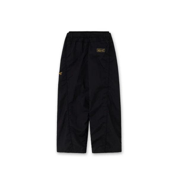 [wooyoungmi] Black Layered Wide Pants M261PA06939B