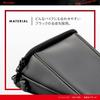 [Henly Begins] Daytona Bike Seat Bag 4L Black (Synthetic Leather) DH-708