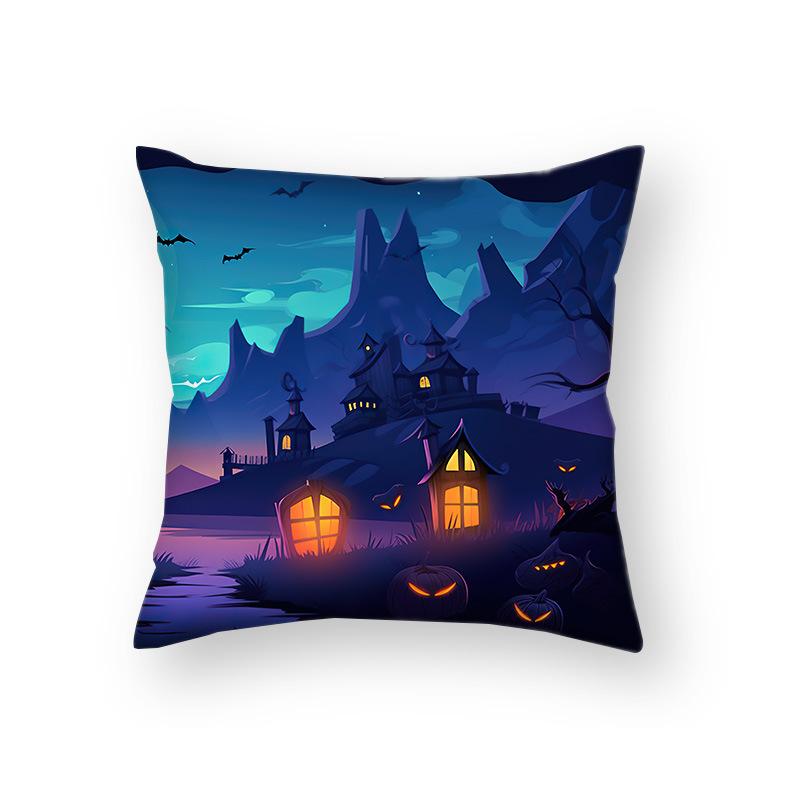 Neue Kürbis Halloween Dekoration Cartoon Kissenbezug Feiertag Wohnzimmer Sofa Schlafzimmer Bettseite Rückenkissen