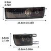 Für VW Golf 3 1992 -1997 Auto Frontstoßstange Nebelscheinwerfer + Blinkleuchte 4 Stück Set Getönte Farbe Autozubehör 1HM941778