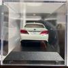 Kyosho Scale Toyota Crown Hybrid Athlete G White Pearl Crystal Shine 210 Series Miniature Model Car 1/43