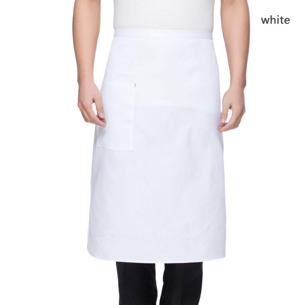 Chef Apron Back Kitchen Chef Apron Half Body Men's Hotel Restaurant Restaurant Kitchen Work Wear Short Work Clothes Thick Apron