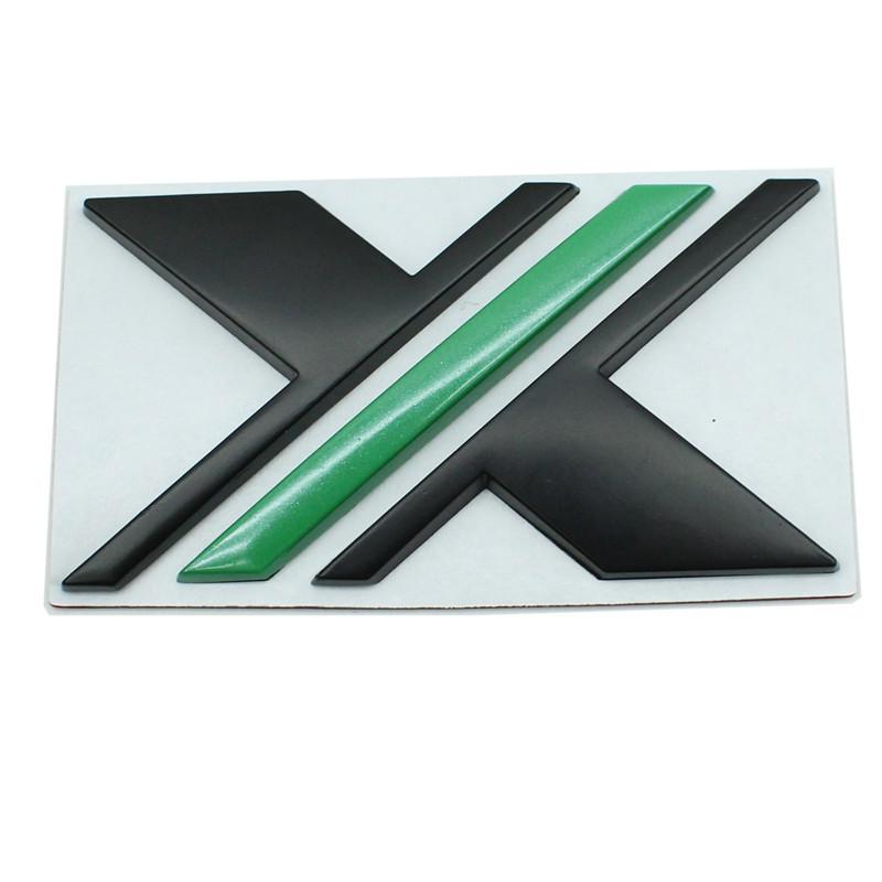 Mașină 3D Metal X XPOWER Logo Trunchi Body Badge Emblema Decalcomanii Autocolant pentru MG 3 7 5 6 EZS TF ZR ZS HS GS GT Hector RX5