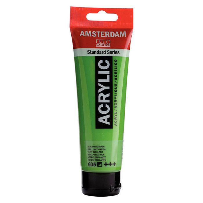 Peinture Acrylique - Royal Talens - Amsterdam - 120ml - Vert - Finition Brillant