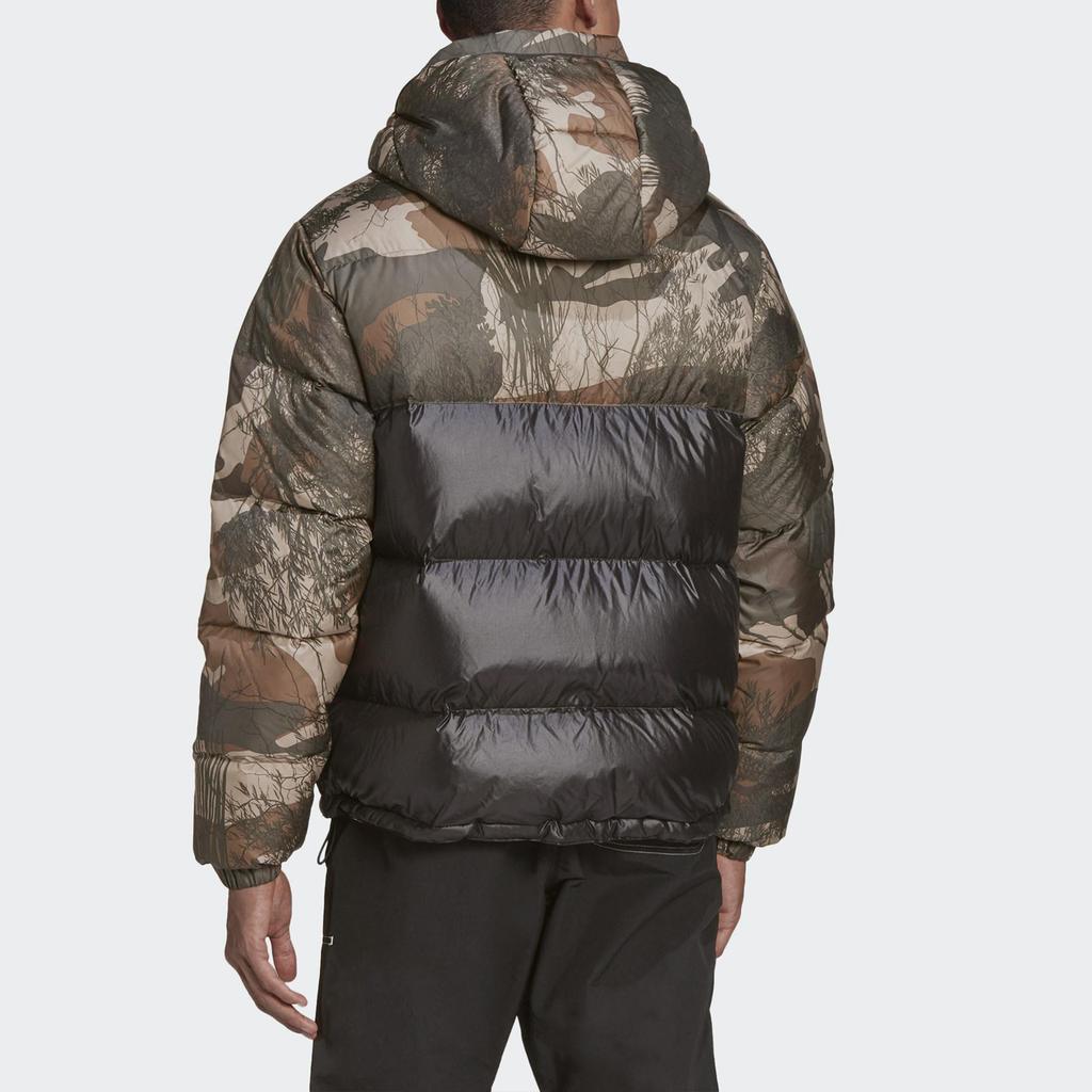 adidas originals Down Regen Camo Coat Men Camo/Black Men's GH1486