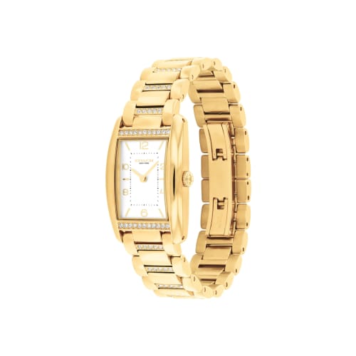 Coach Women's REESE Watch, White Dial, Stainless Steel Strap, 14504316 [Official Import]