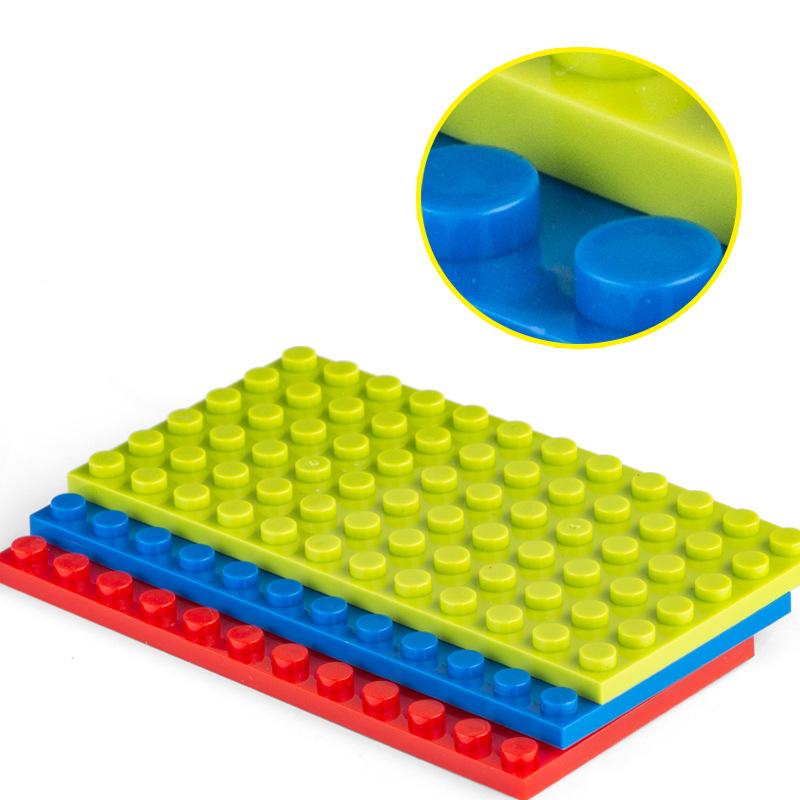 Non-Toxic 5Pcs Bulk Small Particle 3028 Moc Building Block 6X12 Floor Accessories Building Block Castle Toys