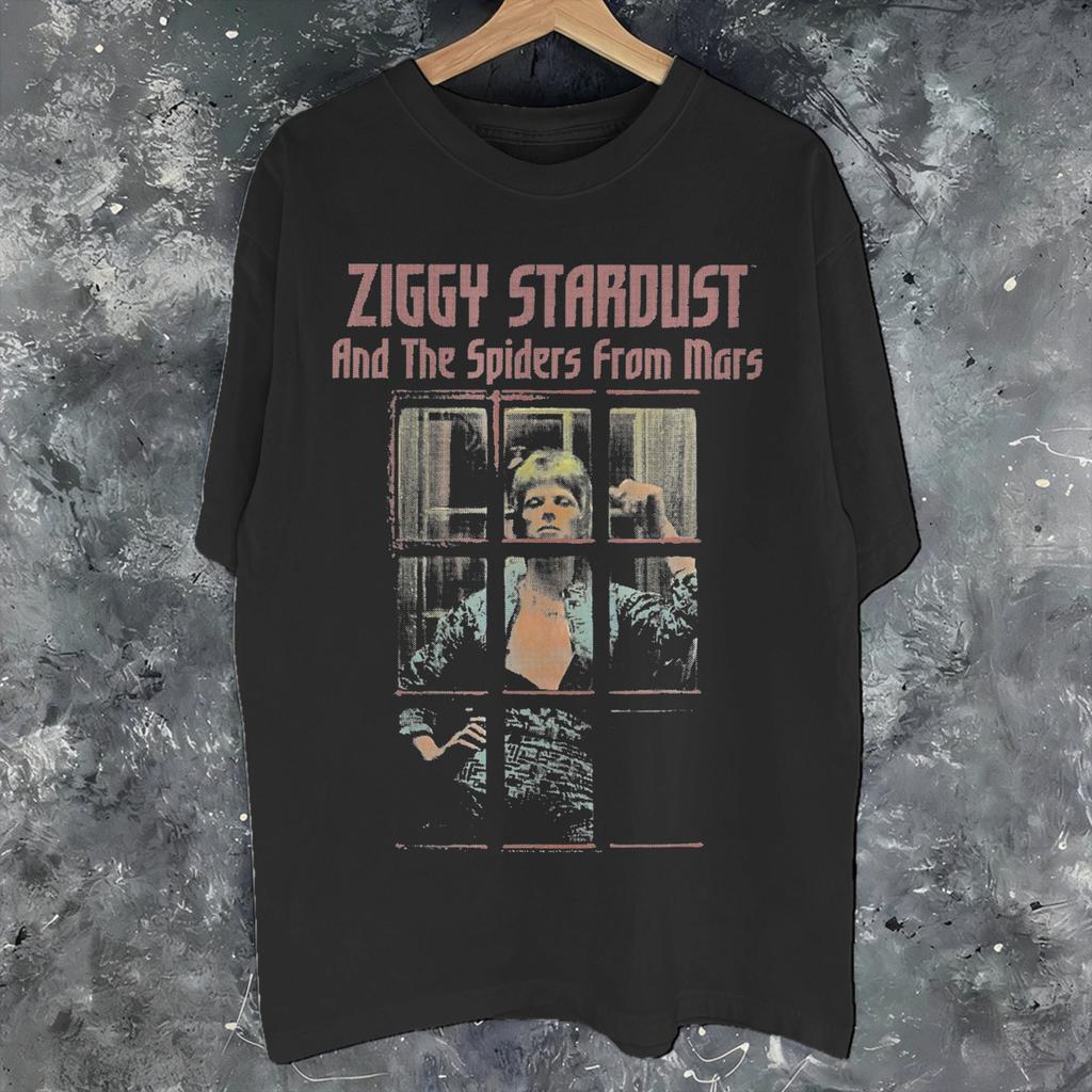 Davids Bowies Cool Singer Printed T Shirt For Unisex Unisex 80s 90s 100 Cotton Tee Shirt Clothing