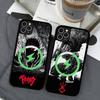 Berserk Guts Gorące Etui na Telefon Anime Dla iPhone 13 14 15 11 12 16 17 Pro Max Plus Dla Magsafe Magnetyczna Obudowa