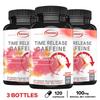 Caffeine Extract Capsules, Easily Absorbed, Dietary Supplement, High Purity, Suitable for Both Men and Women.