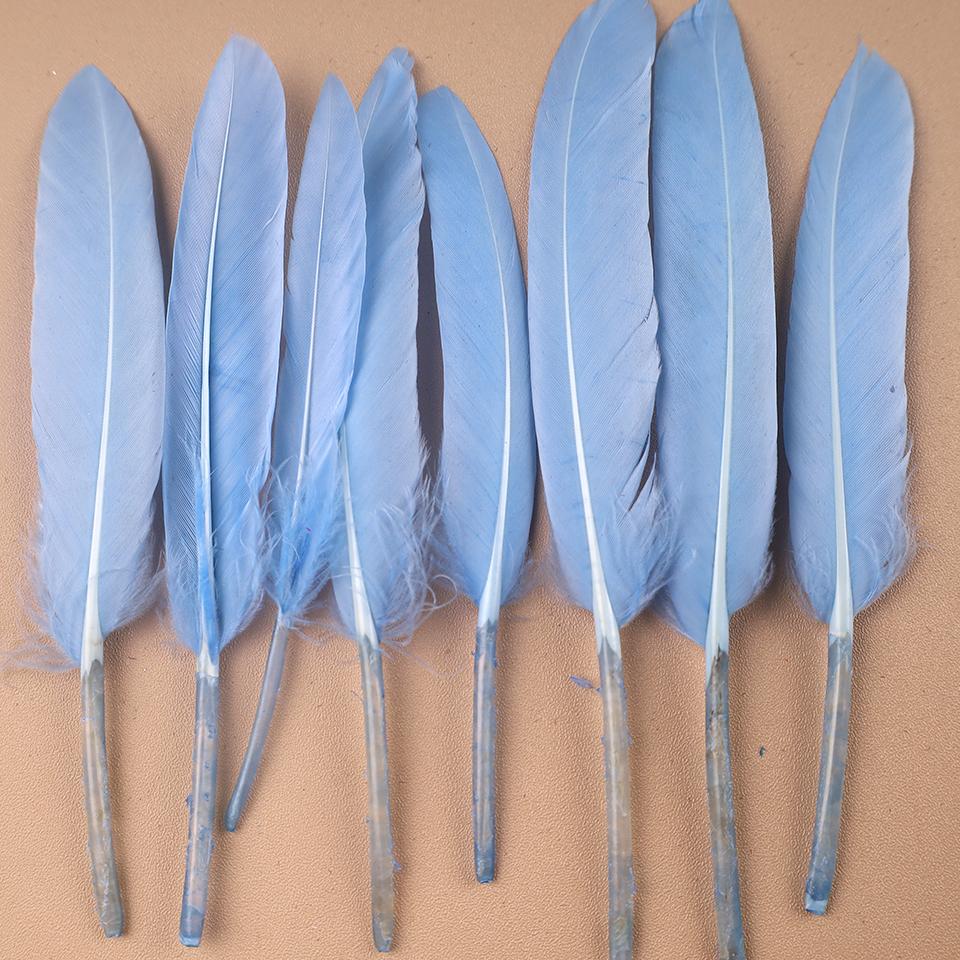 Duck Feathers for Clothes Handicraft Accessories White Golden Black Pink Peacock Goose Feather Plumas Handicraft Article