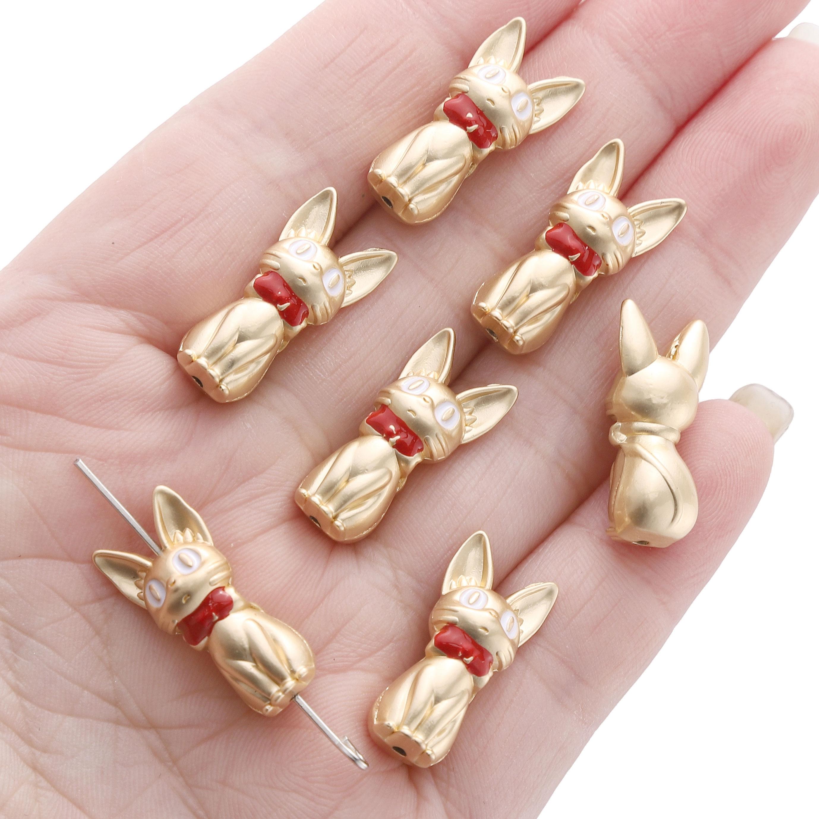 

Сплав Джиджі Кіт Аксесуари Шарми Підвіска Для Виготовлення Ювелірних Виробів DIY Сережки Намисто Браслет золотий