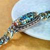 Turquoise Bracelet Durable Exquisite Workmanship Natural Turquoise Smooth Polished Fine Carving Womens Accessories Bracelet Safe