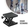 Support Base Circular Square Stand Level Lifting Platform Automatic Level Bracket Aluminum Alloy 360 Degree Rotating Stand