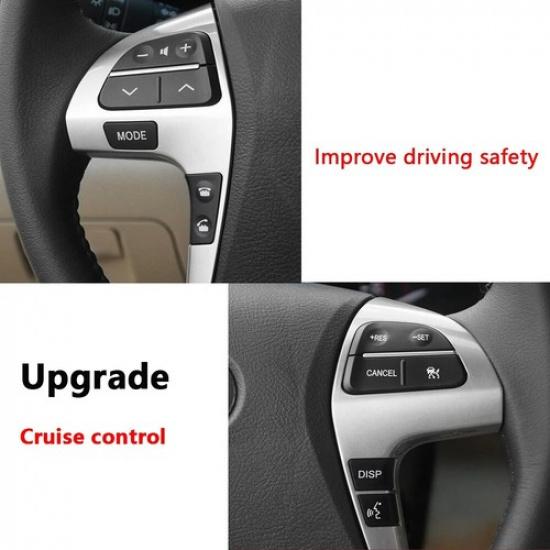 Car Highlander Audio Volume Speed Cruise Control Buttons Switch For Toyota Camry