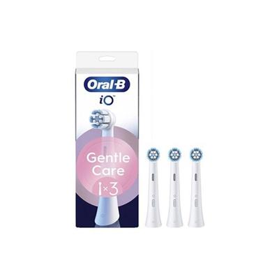 Brossettes De Rechange - Oral-B - Gentle Care - 3 Unités - Micro-vibrations - Protection Des Gencives