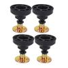 4 Pcs Adjustable Furniture Riser 400kg Load Bearing Non Slip Reduce Noise Furniture Support Legs