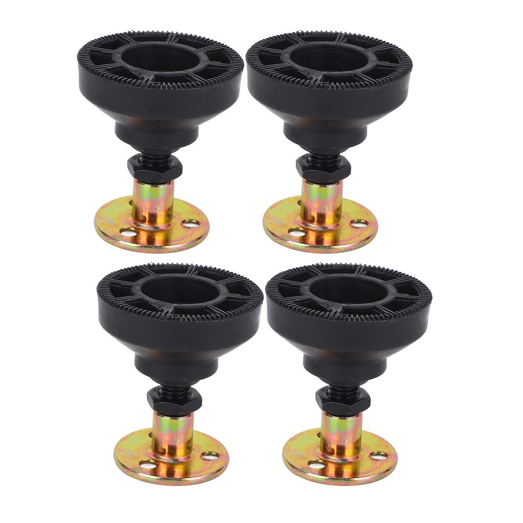 4 Pcs Adjustable Furniture Riser 400kg Load Bearing Non Slip Reduce Noise Furniture Support Legs