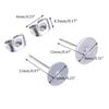 100 Pairs Of Stud Earrings,  Stud Earrings, Blanks, Earring Stoppers, Earrings