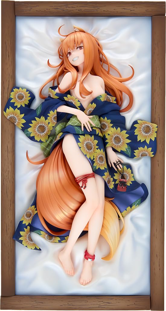 

KDcolle Spice and Wolf MERCHANT MEETS THE WISE WOLF Holo Yukata Beauty scale plastic painted finished figure ver. 1/7