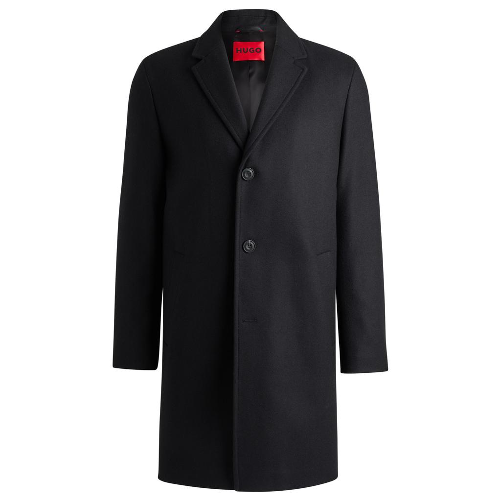 Hugo Wool Blend Single Coat Regular Fit 50528809_001