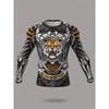 Herren Langarm-T-Shirt mit 3D-Streifendruck, bequem, atmungsaktiv und vielseitiges Herren-Oberteil