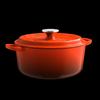 Cast Iron Enamel Stew Pot