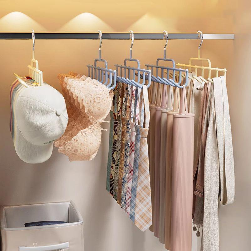 Baseball Cap Hanger, Hat Storage Rack With Hooks, Can Accommodate 8 Top Hats, Suitable For Dormitory Wall-mounted Baseball Caps.