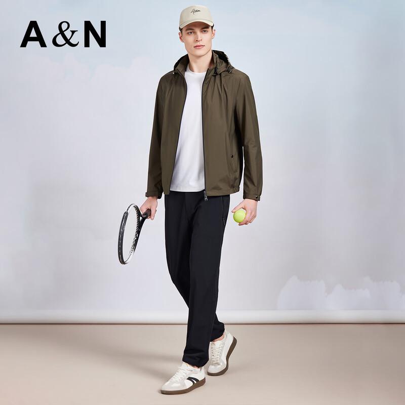 Antonio Men's Lightweight Hooded Sunscreen Jacket