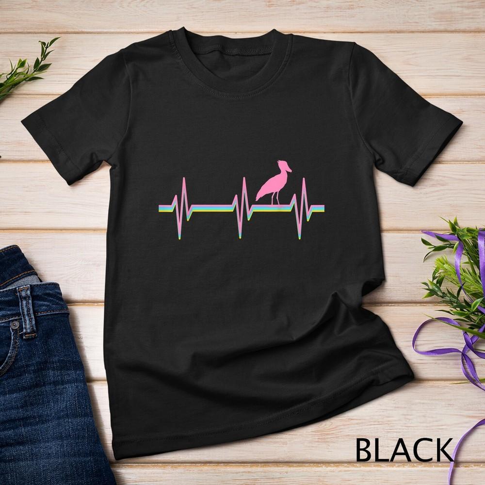 Shoebill Bird African Stork Unisex T-shirt XL