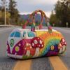 3D Bus Series Travel & Yoga Bag – Women's Handbag & Fitness Tote