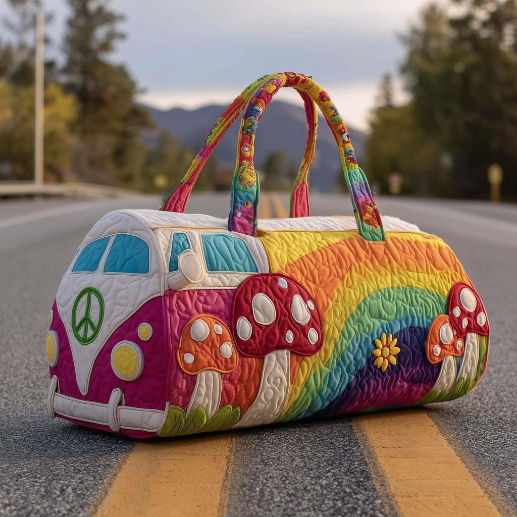 3D Bus Series Travel & Yoga Bag – Women's Handbag & Fitness Tote