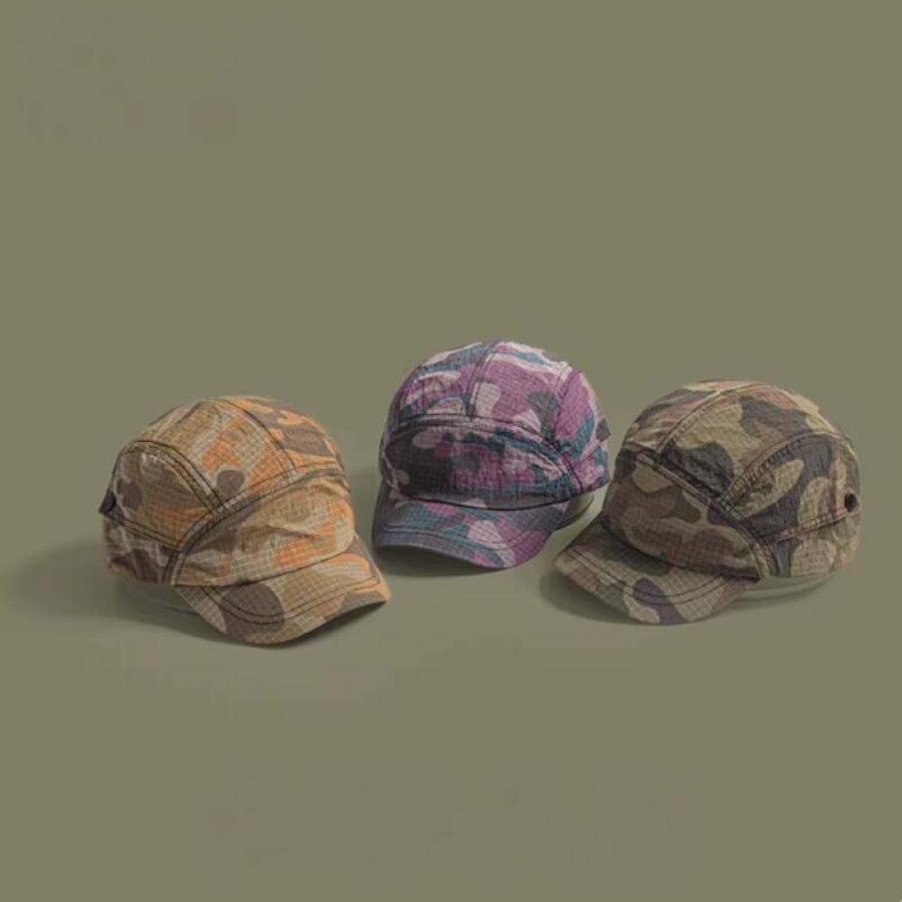 Vintage Baseball Cap Invisible Pattern Quick Dry Sun Hat for Men Women Summer Outdoor Camping Running Beach Sports Casual Daily