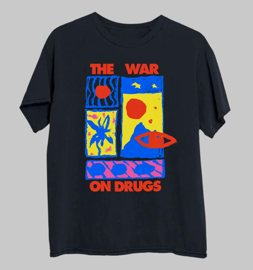 

The War On Drugs On Tour Unisex T-Shirt S To 5XL UB268 5XL різнокольоровий