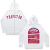 Y2K Gothic Print Zip-Up Hoodie Women Oversized Cotton Sweatshirt With Full Zip Streetwear Style